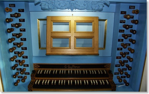 Didier Rousseau en récital à l'orgue de Mérignac.